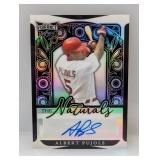 Albert Pujols Auto 4/20 2023 Leaf Vibrance Auto