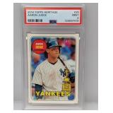 2018 Topps Heritage Aaron Judge #25 PSA 9