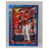 2025 Topps Chrome Nolan Arenado Logofr Blue/150