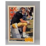 1991 Upper Deck Brett Favre RC Star Rookie 13