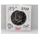 1973-S PF JFK Half $1 Dollar