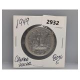 1949 80% Silv Canada $1 Dollar