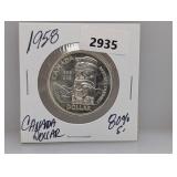 1958 80% Silv Canada $1 Dollar