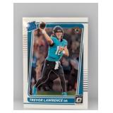 2021 Trevor Lawrence Panini Optic RC #201 Corner