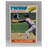 1977 Topps Rod Carew 120 HOF Edge