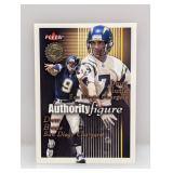 2001 Brees Flutie Fleer Authority Figure RC /1750