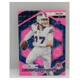 2025 Josh Allen Mosaic Epic Performers Pink Prizm