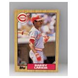 1987 Topps Barry Larkin RC 648 HOF