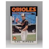 1986 Topps#340 Cal Ripken Jr (HOF)