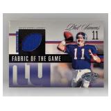 2005 Simms Leaf Certified Fabric Of Game Relic/75