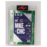 2022 Anthony Rizzo Leaf Game Day Ticket Collection