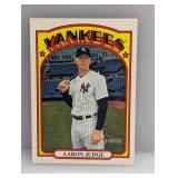 2021 Topps Heritage Aaron Judge #121 Corner