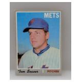1970 Topps Tom Seaver 300 HOF Creases/Corners