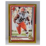2025 Donruss Myles Garrett Gold Press Proof /50