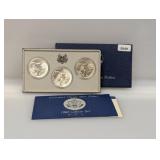 1983 P,D,S 90% Silv Olympic Collector Set