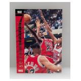 1993 UD Basketball Michael Jordan Wilt Chamberlain