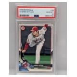 2018 Bowman Shohei Ohtani #49 PSA 10