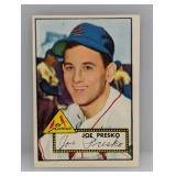 1952 Topps Joe Presko #220 Edges/Stain/MK