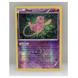 2016 Pokemon Fates Collide Mew Rev Holo Corners