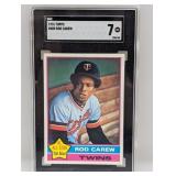 1976 Topps #400 Rod Carew HOF SGC 7