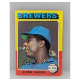 1975 Hank Aaron Toppsï¿½ #660 Edges/Crease