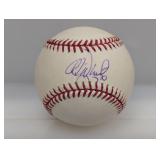 Adam Wainwright OMLB Baseball Beckett Auto COA