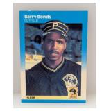 1987 Barry Bonds Fleer RC #604 Edges