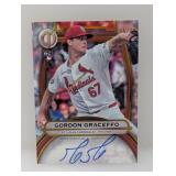 2025 Topps Tribute Gordon Graceffo Auto #66/75