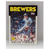 1986 Topps #185 Rollie Fingers HOF