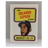 1970 Topps Story Booklets Baseball Orlando Cepeda