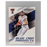 2017 Prestige Patrick Mahomes Rookie Blue Chips #8