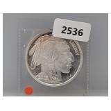 1oz .999 Silv Buffalo Round