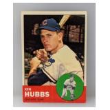 1963 Topps #15 Ken Hubbs (2nd yr) Corners