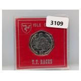 Isle of Man TT Races Coin