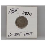 1865 Three Cent Piece