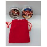 1oz .999 Copper Santa Mint Medallion