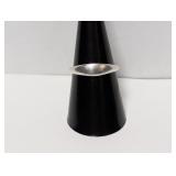 .925 Sterl Minimalist Ring Sz 8