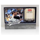 2006 Fleer Greats of the Game Reggie Jackson Relic