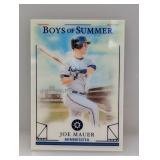89/99 2024 Panini Boys of Summer Joe Mauer #67