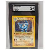 1999 Pokemon 1st Edition Machamp Holo #8 SGC 5