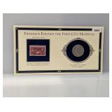 1952 90% Silv Franklin Half $1 & Postal Comm