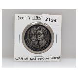 Wright Bros Comm Medallion