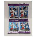 (4) 2025 Donruss Look For Yellow Press Proof Cards