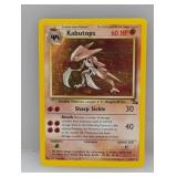 Pokemon 1999 Kabutops Holo 9 Edges