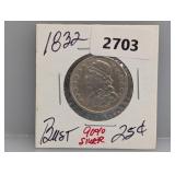 1932 90% Silv Bust Quarter