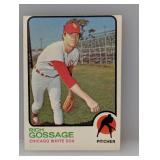 1973 Rich Gossage #174 Edges