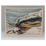 1910 Hassan Cigarettes Edge of a Glacier Damage