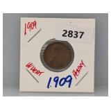 1909 Wheat Penny