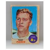 1967 Topps/Milton Bradley Tony Pierce 38 Damage