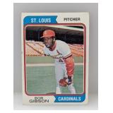 1974 Topps Bob Gibson #350 Edges/Corners/Creases